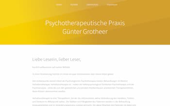 Screenshot der Website praxis-grotheer.de