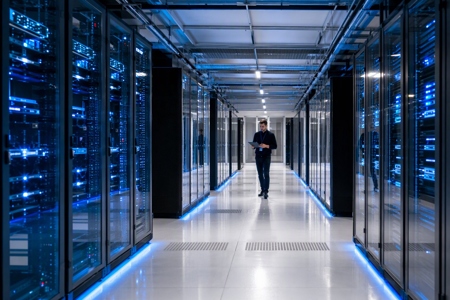 Server-Infrastruktur im deutschen Rechenzentrum – Hosting Potsdam | davidt.de