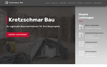 Screenshot der Website k-bau-berlin.de