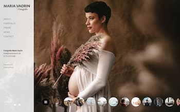 Screenshot der Website mariavaorin.de