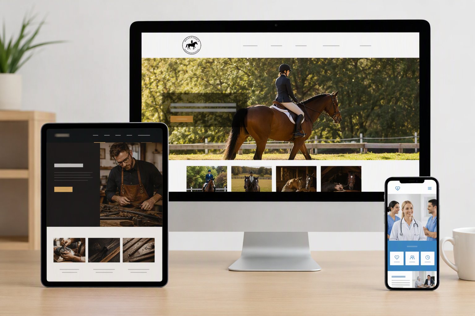 Vielfalt betreuter Webprojekte aus Potsdam und Brandenburg – Webdesign Potsdam | davidt.de