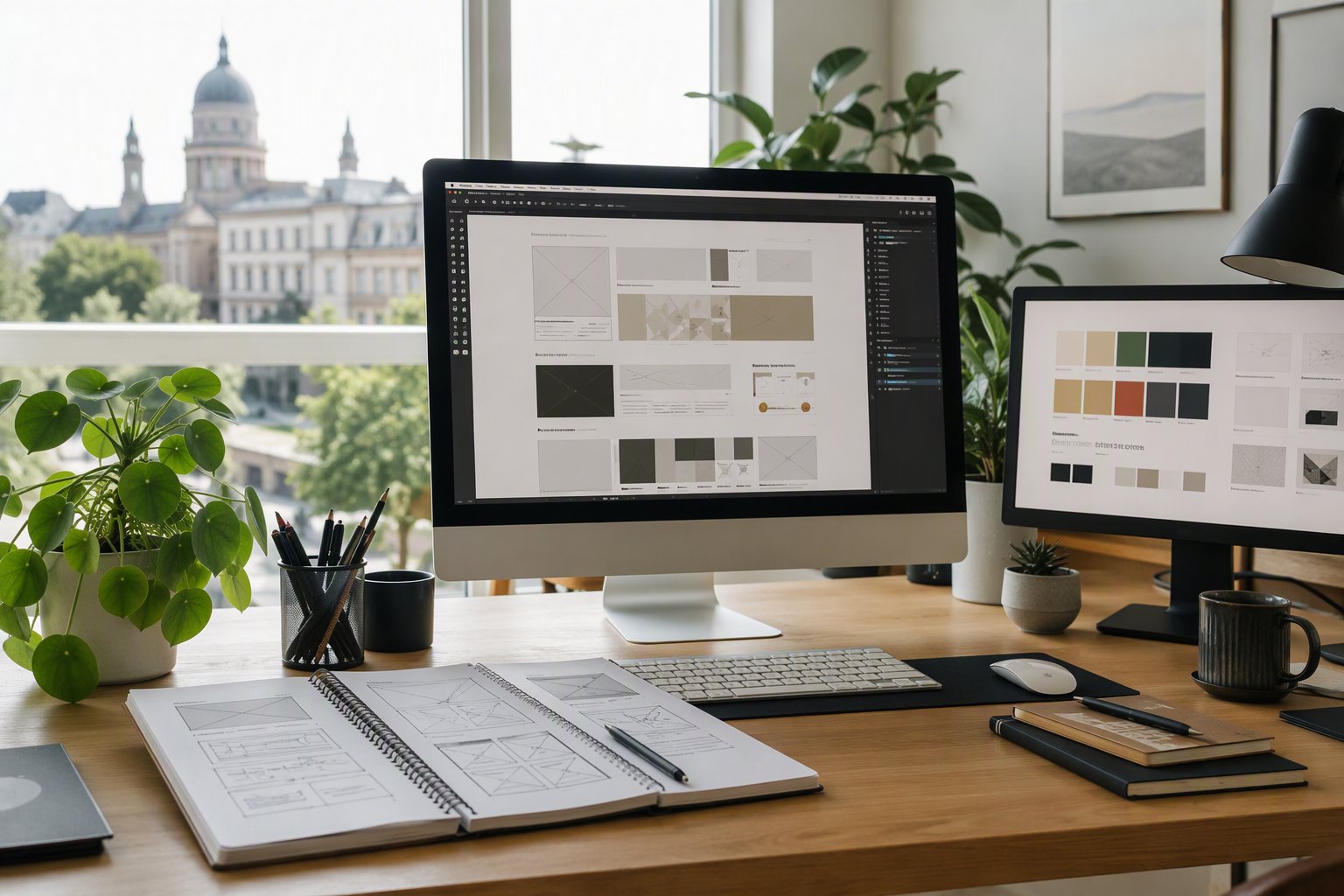 Webdesign am Arbeitsplatz – individuelle Websites aus Potsdam | davidt.de