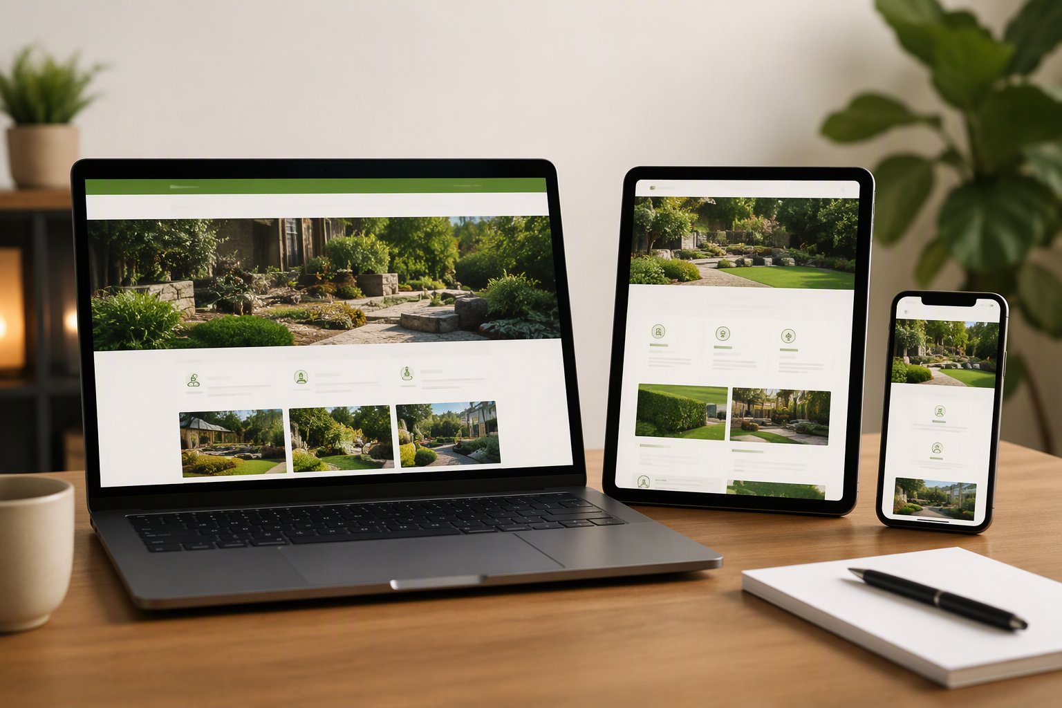 Responsives Webdesign auf mehreren Geräten – Webdesign Potsdam | davidt.de